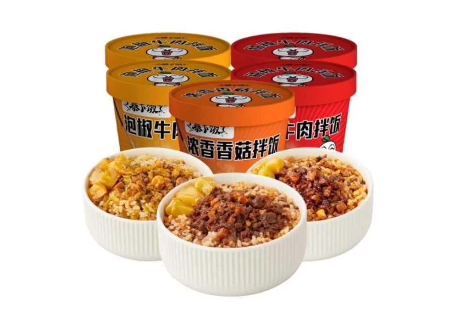 呂工機(jī)械全自動(dòng)米飯灌裝封口機(jī)——精準(zhǔn)高效，源頭直供！